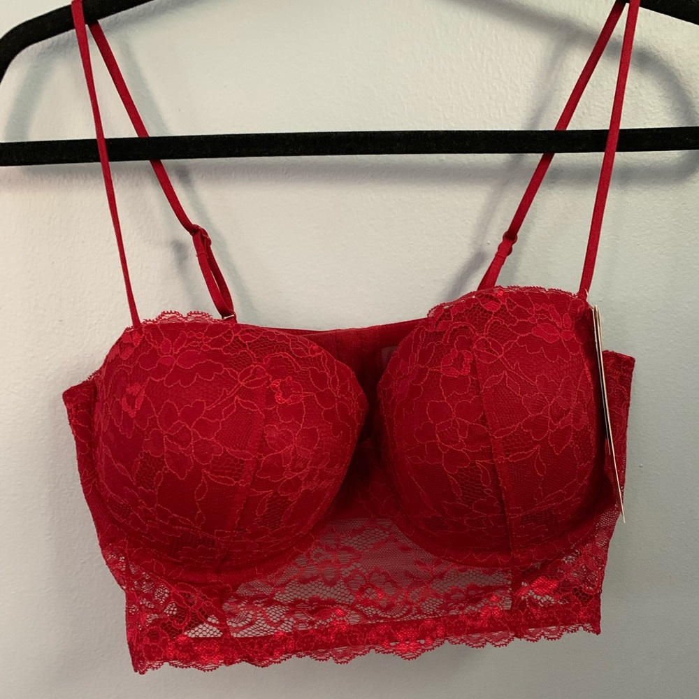 NWT H&M Push-Up Balconette Bra Top